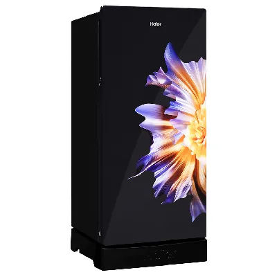 HRD-2103PZG-P 190 L, 3 Star, Zoom Glass Finish Direct Cool Single Door Refrigerator