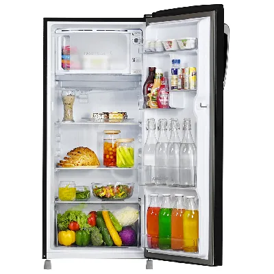 HRD-2263CKI-N 205 L, 3 Star, Black Iris  Finish Direct Cool Single Door Refrigerator