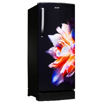 HRD-2263PKI-N 205 L, 3 Star, Black Iris  Finish Direct Cool Single Door Refrigerator with Base Drawer
