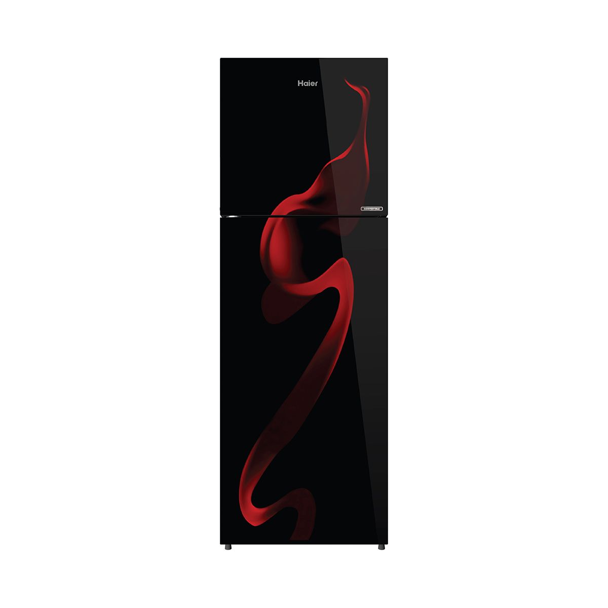 HRD-2353PSG-P 215 L , 3 Star, Spiral Glass Finish Direct Cool Single Door Refrigerator with Base Drawer