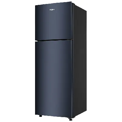 HRF-2902EKG-P 240 L, 2 Star, Black Glass Finish Top Mounted Frost Free Refrigerator