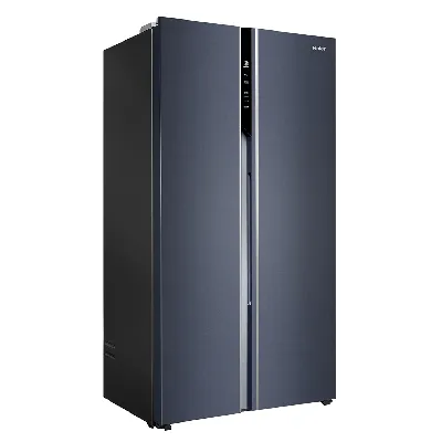 HRS-682GKU1 602L, Stabilizer Free Operation, WiFi Enabled, 2 Door Side by side Refrigerator
