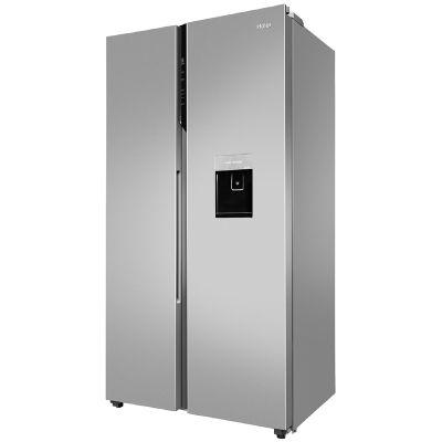 HRS-682SWDU1 596 L, Stabilizer free Operation, WiFi Enabled, Side By Side Frost Free Refrigerator