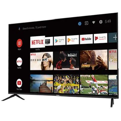 LE43K7700UGA 43 Inch 4K Bezel Less Google Android TV - Smart AI Plus