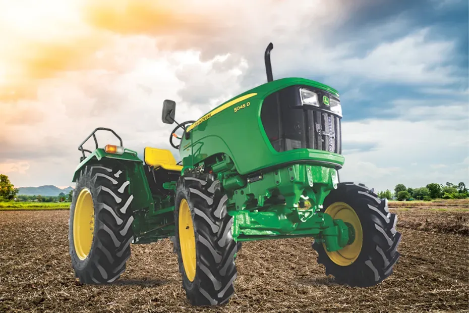 John Deere 5045D PowerPro 4WD Right Front Three Quarter