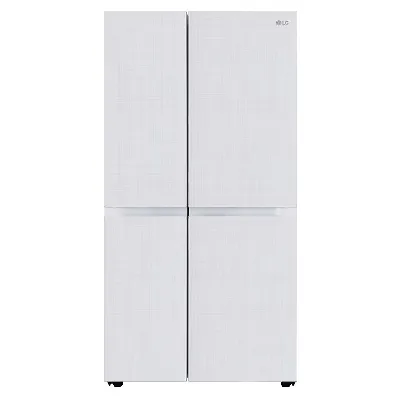GL-B257DLW3 650L 3 Star Side by Side Refrigerator