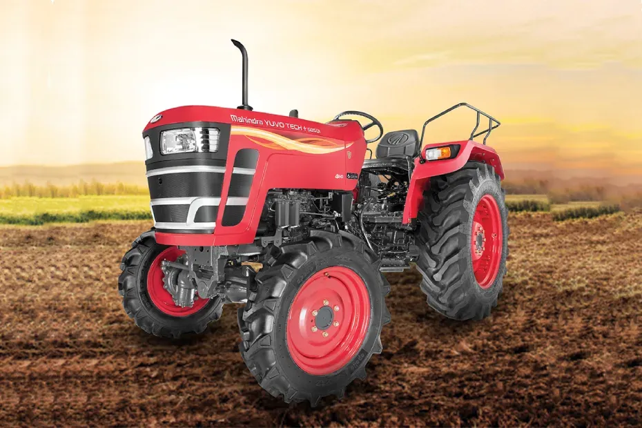 Mahindra YUVO Tech Plus 585 4WD Left Front Three Quarter