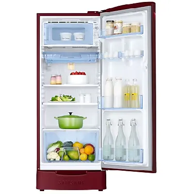 RR21C2G25RZ 189 L Horizontal Curve Design Single Door Refrigerator