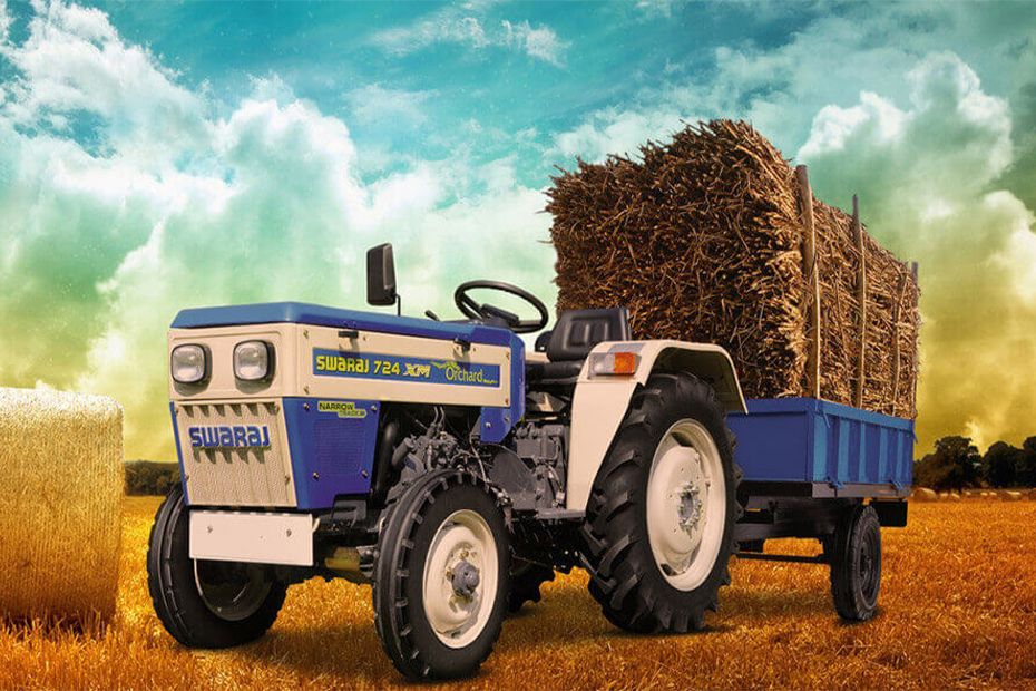 Swaraj 724 XM Orchard NT Front Left Side