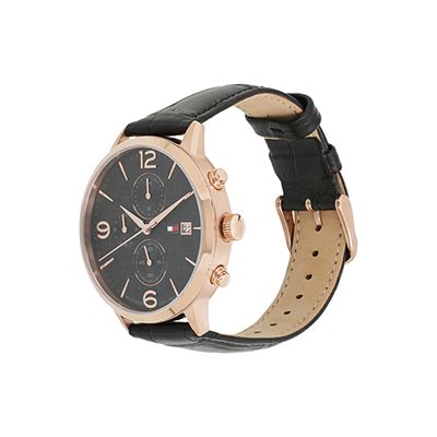 Th1710358 Black/Black Multifunction Analog Watch