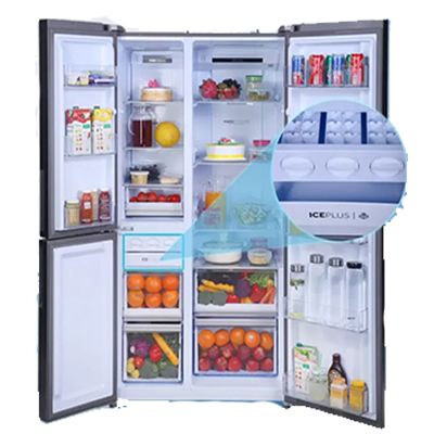 HRT-683KS 628 L Frost Free Side by Side Refrigerator