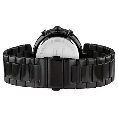 NCTH1782390 Black Dial Stainless Steel Strap Watch