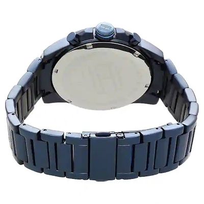 Blue Dial Analog Watch