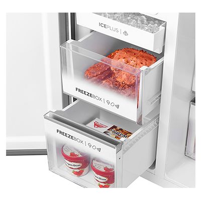 HRS-682EG 630 Litres, Convertible Side By Side Refrigerator