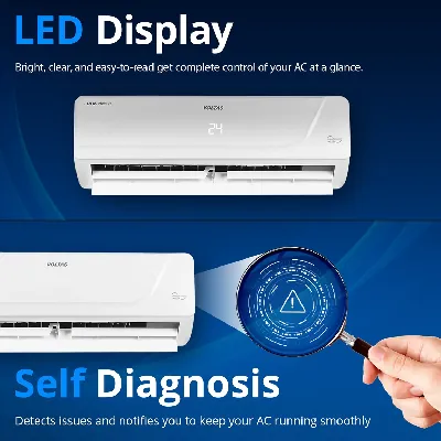 4503545 1.4 Ton 3 star Adjustable Inverter Split AC