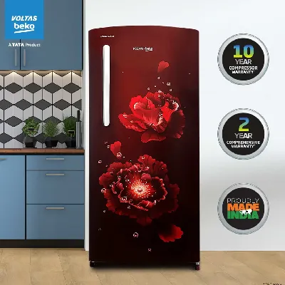 RDC220A / W0FWETM000UGD 185 L 5 Star Single Door DC Refrigerator