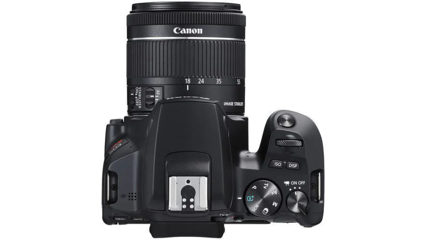 canon EOS 200D II 24.1MP DSLR Camera top .png