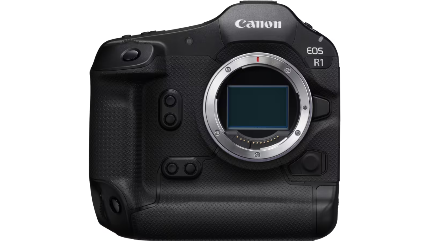 canon EOS R1 Full-Frame Mirrorless Camera front .png