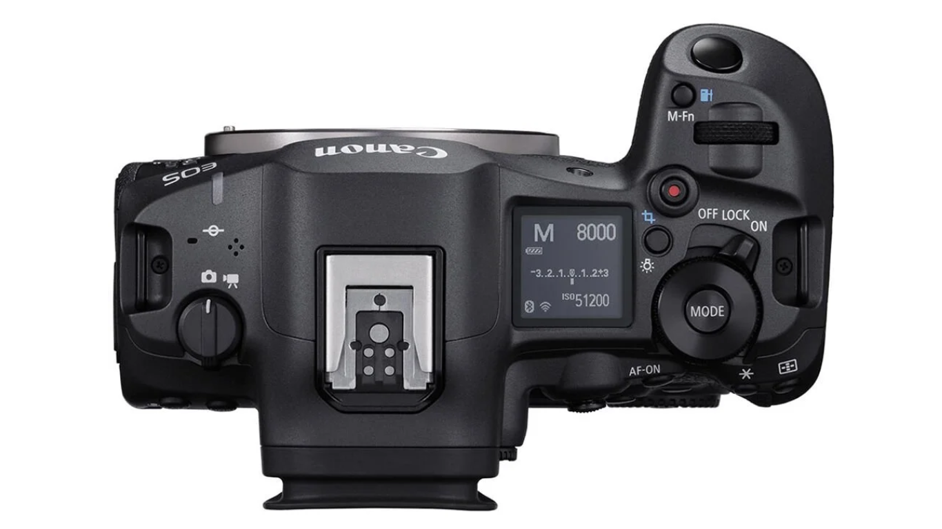 canon EOS R5 Mark Mirrorless Camera top .png