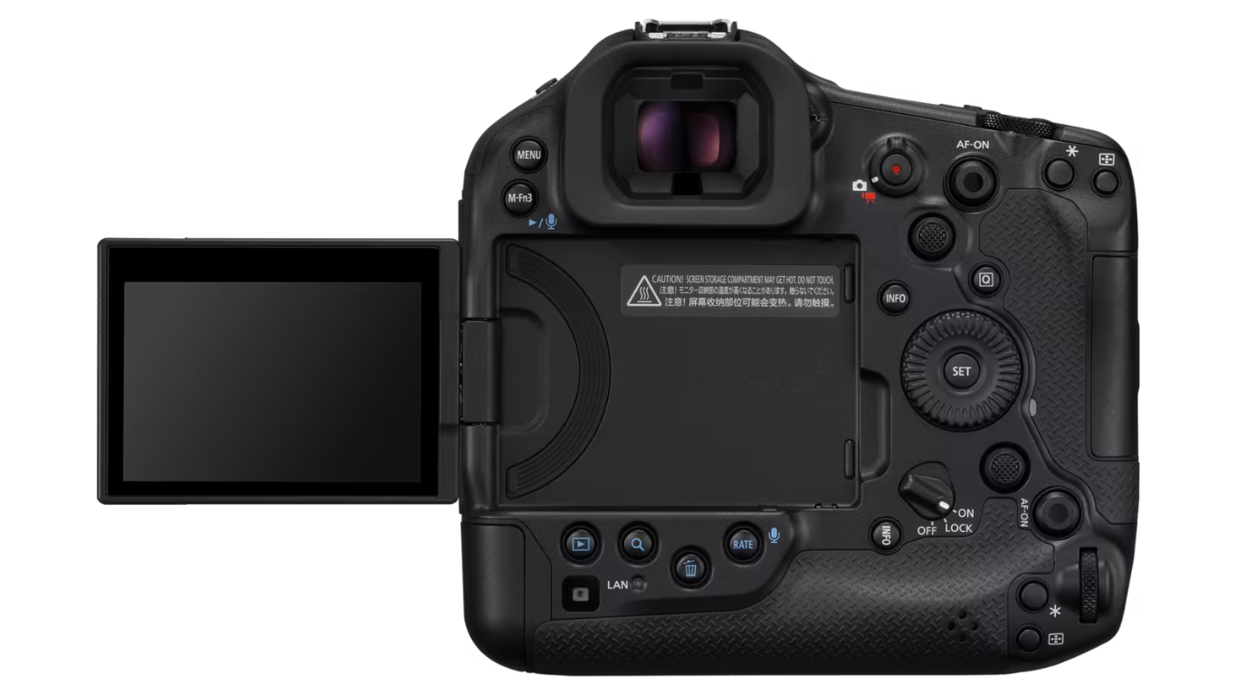 Canon EOS R1 Full-Frame Mirrorless Camera back.png