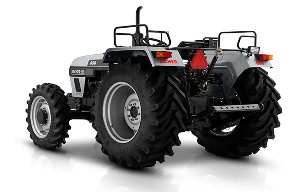 Eicher 650 4WD back