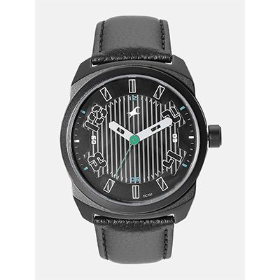 Men Black Analogue Watch NF9463AL02CJ_OR2