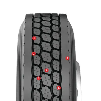Ralson RDR52 295/90R20
