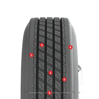 Ralson TR91 295/90R20	
