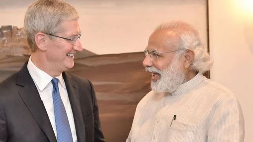 Tim Cook in India Tim Cook in India