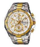 Men Fashion Silver and Gold Stainless Steel Chronograph Watch - EX189