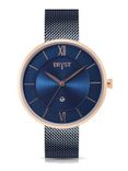 TRYST Manufactured & Serviced by Fossil Unisex Blue Watch