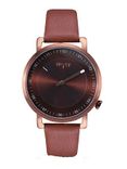 TRYST Manufactured & Serviced by Fossil Unisex Brown Watch