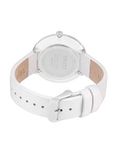 TRYST Manufactured & Serviced by Fossil Unisex White Watch