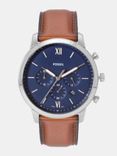 Men Navy Blue Analogue Watch FS5453I