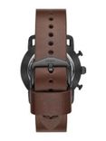 Men Brown Hybrid Analogue Watch FTW1149