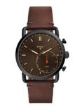 Men Brown Hybrid Analogue Watch FTW1149