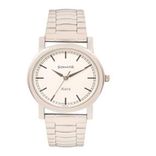 Men White Analogue Watch NJ77049SM02C