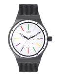 Unisex White Automatic Swiss Made Analogue Watch SUTB408