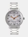 Men White Analogue Watch NK3121SM01_OR2
