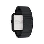 Tommy Jeans Men Silver-Toned Digital Watch TH1791672W