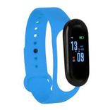 Unisex Blue Solid Smart Fitness Band DK12254-3