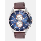 Men Navy Blue Analogue Watch DK12035-3