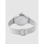 Premium Set of 2 His & Her Silver-Toned Analogue Watches DK12241-1