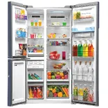 HRT-683WGKU1 592L Graphite Black 3 Door Smart Convertible Fridge