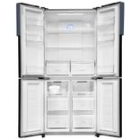 531 L, HRB-550KS (IN)-2 Graphite Black Finish French Door Bottom Mounted Frost-Free Refrigerator