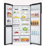 598 L, HRT-683KG 3 Door Side by side Refrigerator