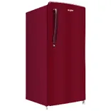 HRD-1962BBR-N 175 L, 2 Star, Red Mono Finish Direct Cool Single Door Refrigerator