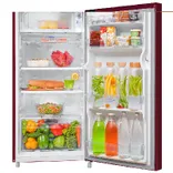HRD-2101CRF-P 190 L, 1 Star, Red Fire Finish Direct Cool Single Door Refrigerator
