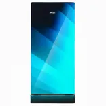 HRD-2103PAG-P 190 L, 3 Star, Aqua Glass Finish Direct Cool Single Door Refrigerator