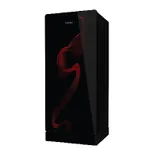 HRD-2103PSG-P 190 L, 3 Star, Spiral Glass Finish Direct Cool Single Door Refrigerator with Base Drawer